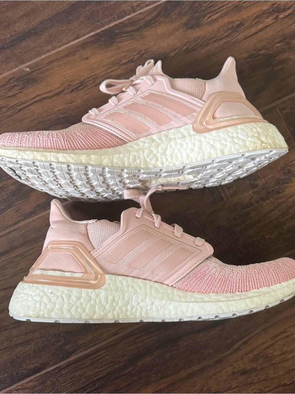 Adidas Ultraboost Pink Women's Running Shoes Size 8.5 - Picture 5 of 11